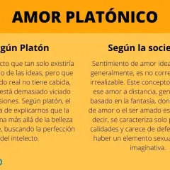 El texto explica el concepto de amor platónico, diferenciando la visión de Platón de la visión social.
