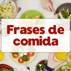 Unos refranes españoles graciosos sobre la comida, con platos variados y bebidas.