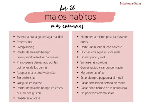 Malos hábitos y cómo cambiarlos sin vivir en prohibición