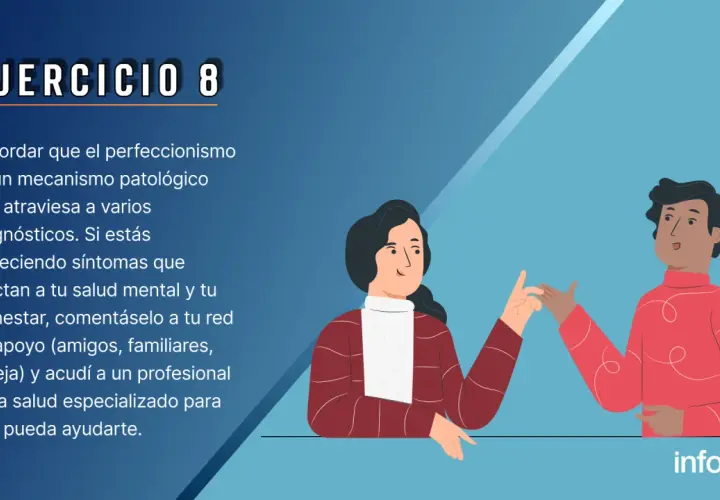 Dos personas conversan, una de ellas es una persona proactiva que busca apoyo para su bienestar mental.