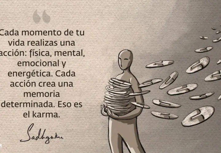 Cada acción, física, mental o emocional, crea una memoria. El karma significado: la suma de estas memorias.