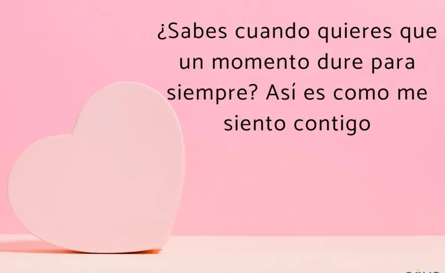 Frases para enamorar a tu pareja que suenan sinceras