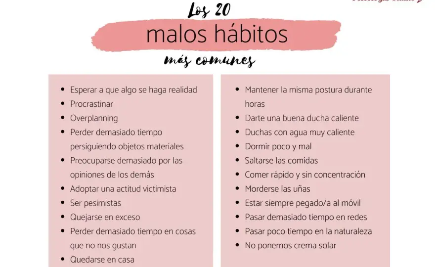 Malos hábitos y cómo cambiarlos sin vivir en prohibición
