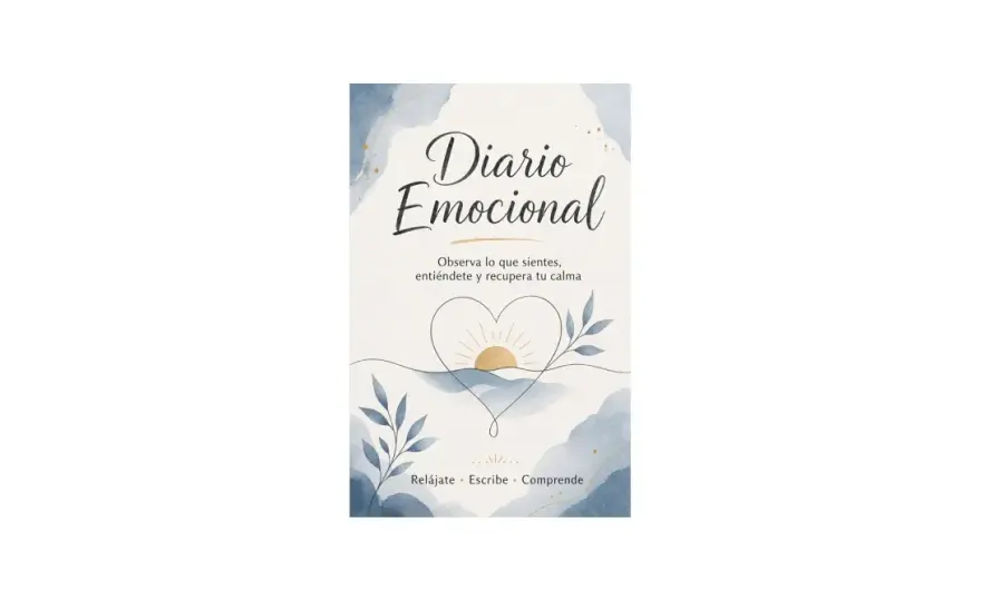 Diario emocional para entender lo que sientes sin bloquearte