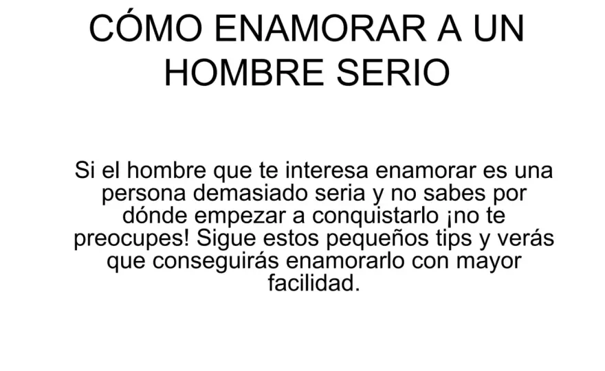 Cómo enamorar a un hombre sin juegos y con conexión real