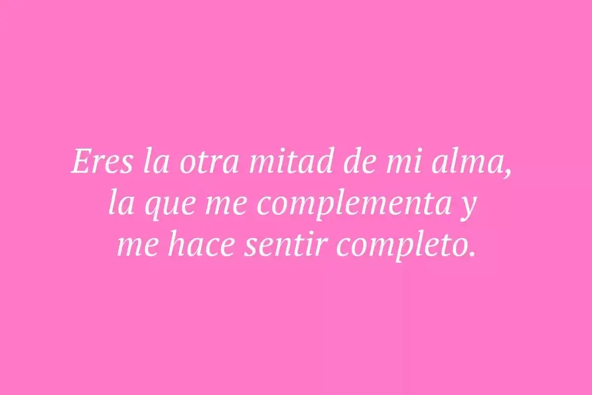 Frases para enamorar a tu pareja: 